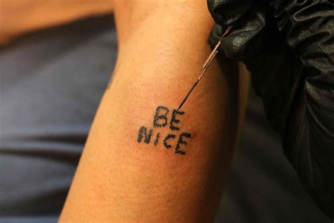 Stick and poke tattoo is simply using a needle with ink pushed into the skin, whereas a machine injects professional tattoo ink into the skin using a tattoo gun. The erratic nature of a stick and poke tattoo can lead to more pain than is often necessary. The uneven application of the sewing needle can cause more pain than machine tattooing. 